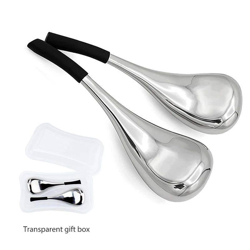 Spa Y Wellness - Boules de glace en acier inoxydable