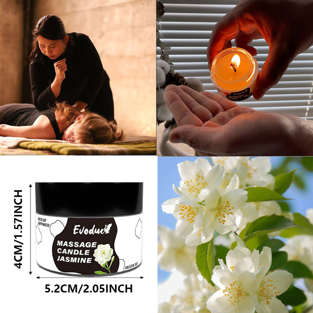Bougie de massage à l'huile de - Massage Candle Melting avis et prix